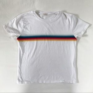 brandy melville top w/ stickers